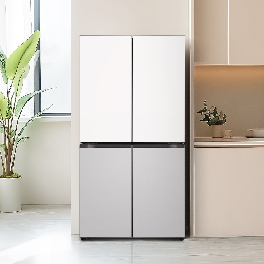 냉장고 LG 디오스 오브제컬렉션 STEM 베이직 냉장고 (T875MHR042.CKOR) 메인이미지 1